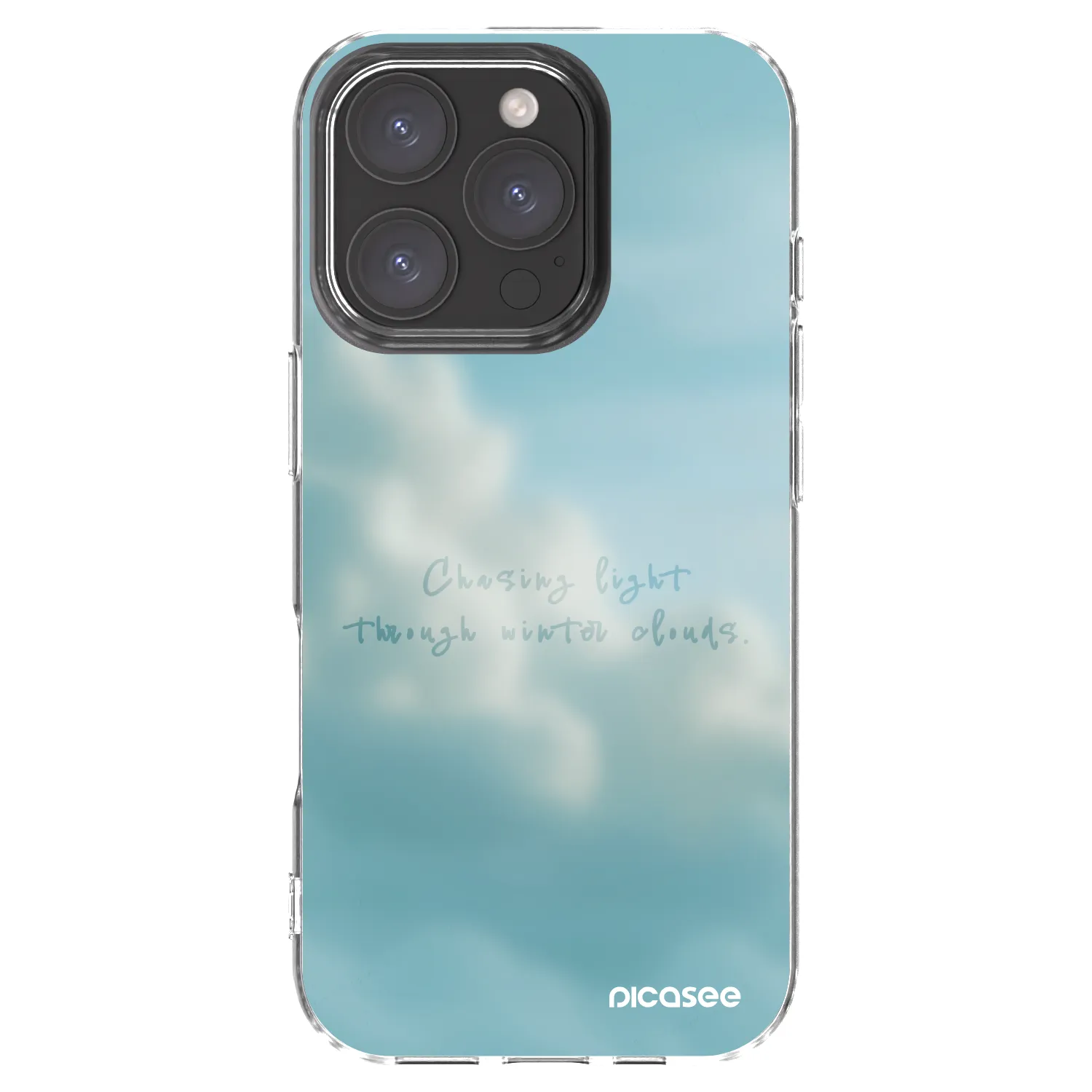 Picasee silikónový prehľadný obal pre Apple iPhone 16 Pro - CHASiNG LIGHT