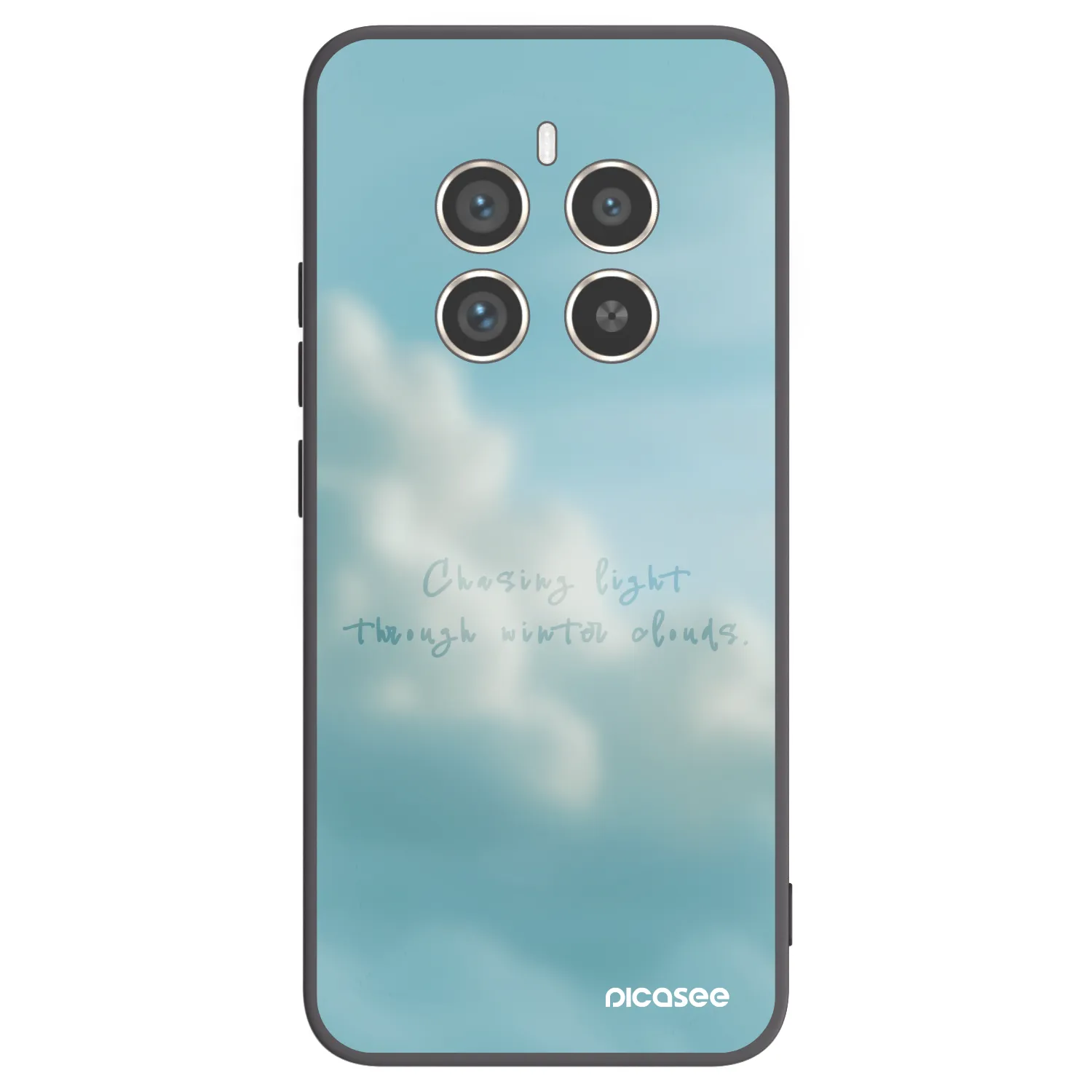 Picasee silikónový čierny obal pre Realme 12 Pro 5G - CHASiNG LIGHT