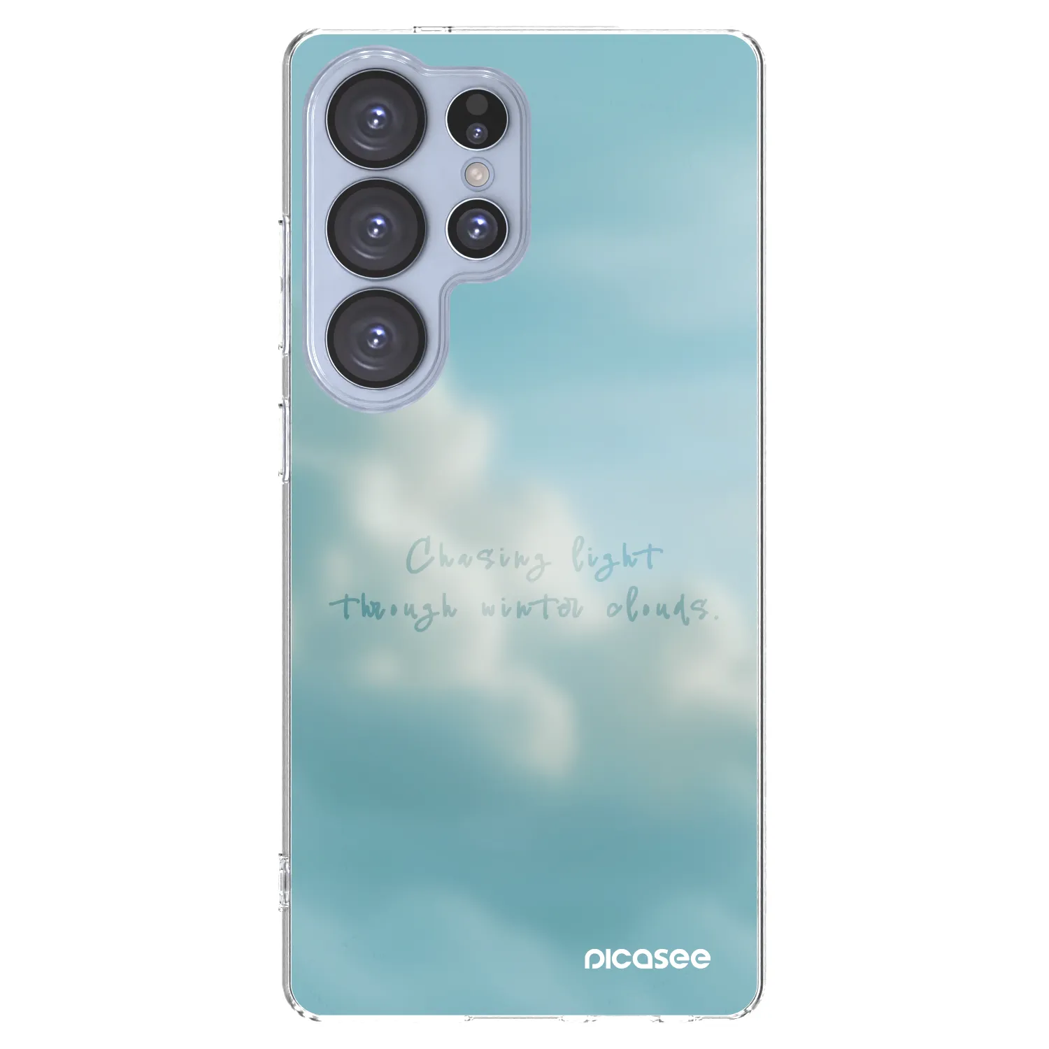 Picasee silikónový prehľadný obal pre Samsung Galaxy S25 Ultra 5G - CHASiNG LIGHT