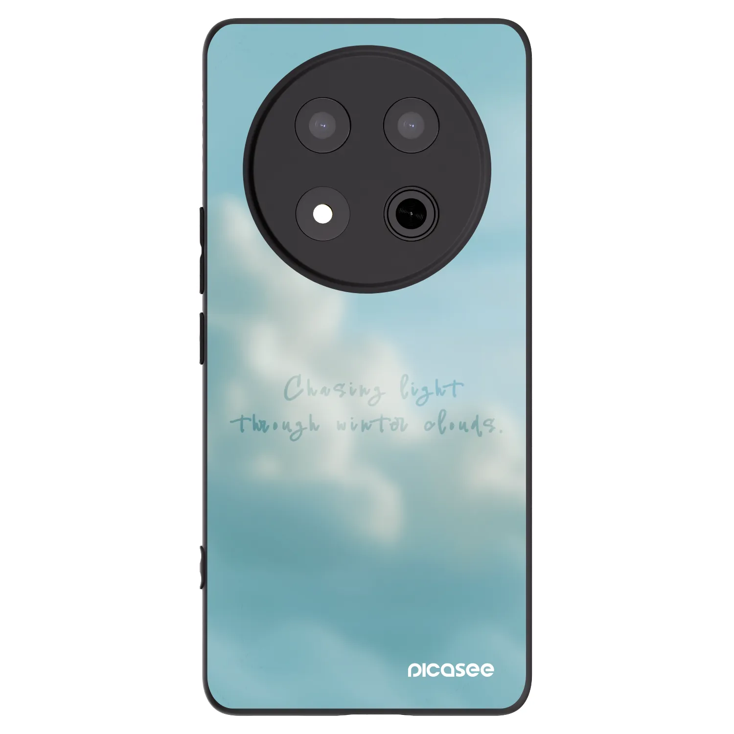 Picasee silikónový čierny obal pre Honor Magic7 Lite 5G - CHASiNG LIGHT