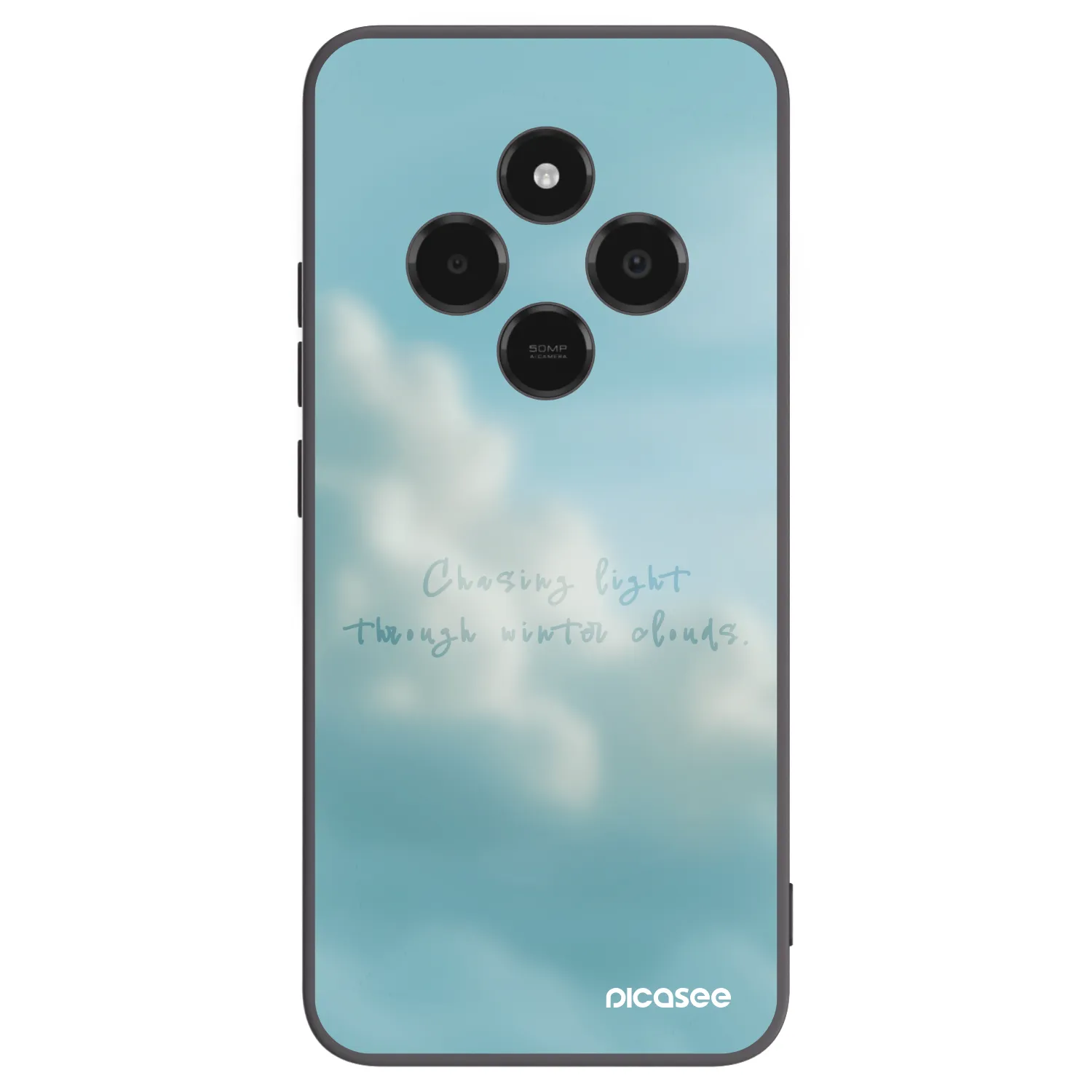 Picasee silikónový čierny obal pre Xiaomi Poco C75 - CHASiNG LIGHT