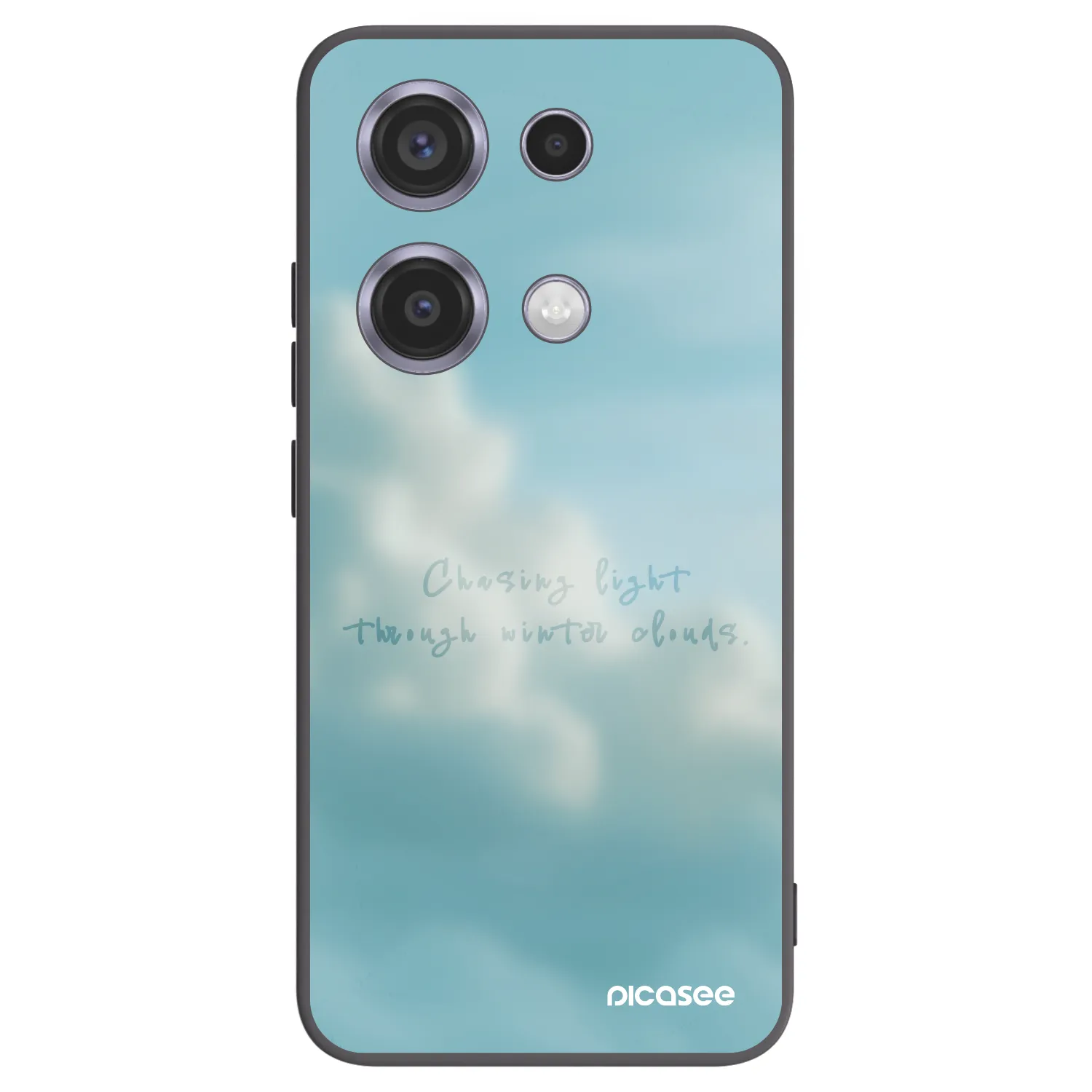 Picasee silikónový čierny obal pre Xiaomi Redmi Note 14S - CHASiNG LIGHT