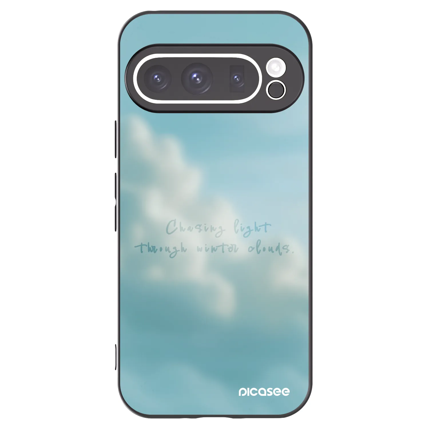 Picasee silikónový čierny obal pre Google Pixel 9 Pro XL - CHASiNG LIGHT