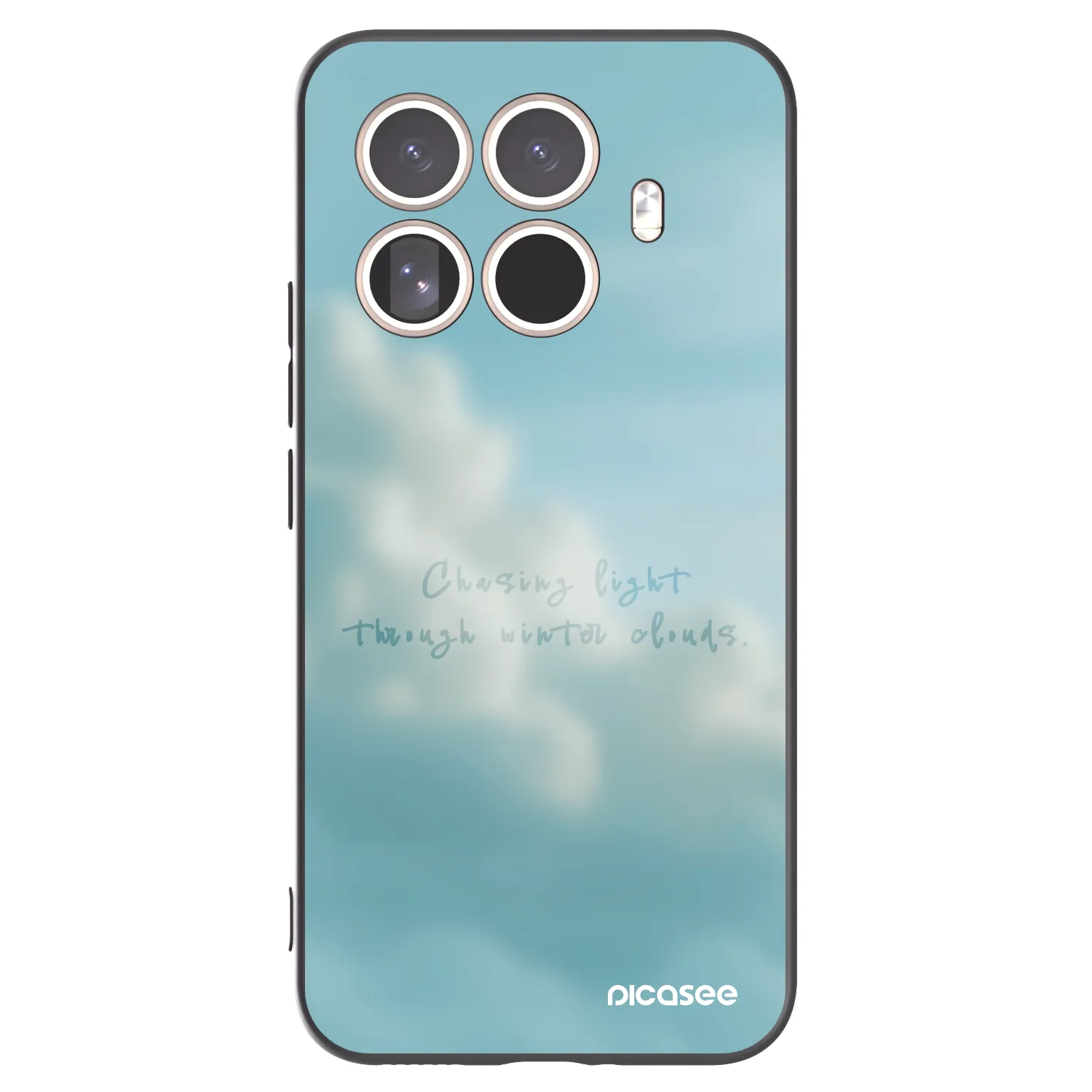 Picasee silikónový čierny obal pre Xiaomi 15T Pro - CHASiNG LIGHT