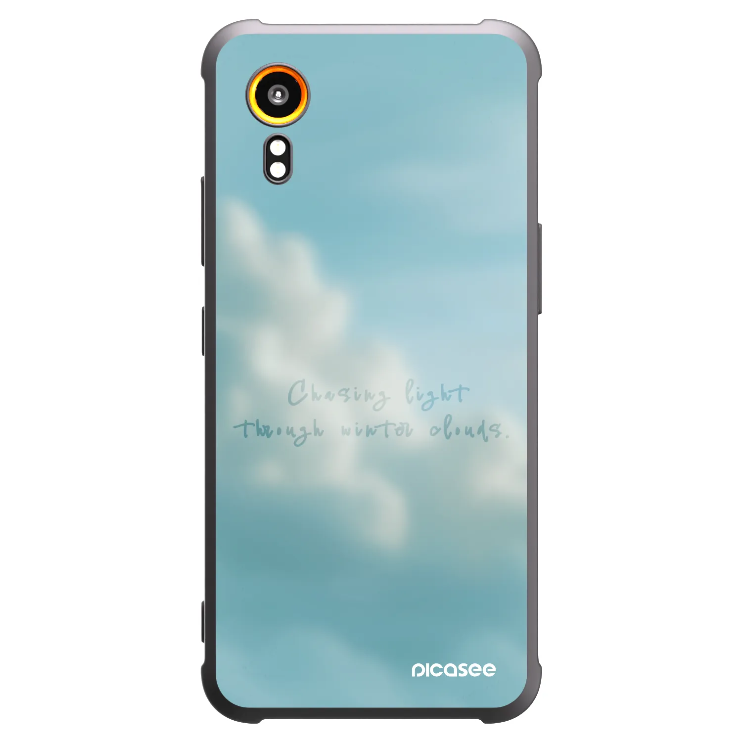 Picasee silikónový čierny obal pre Samsung Galaxy Xcover 7 - CHASiNG LIGHT
