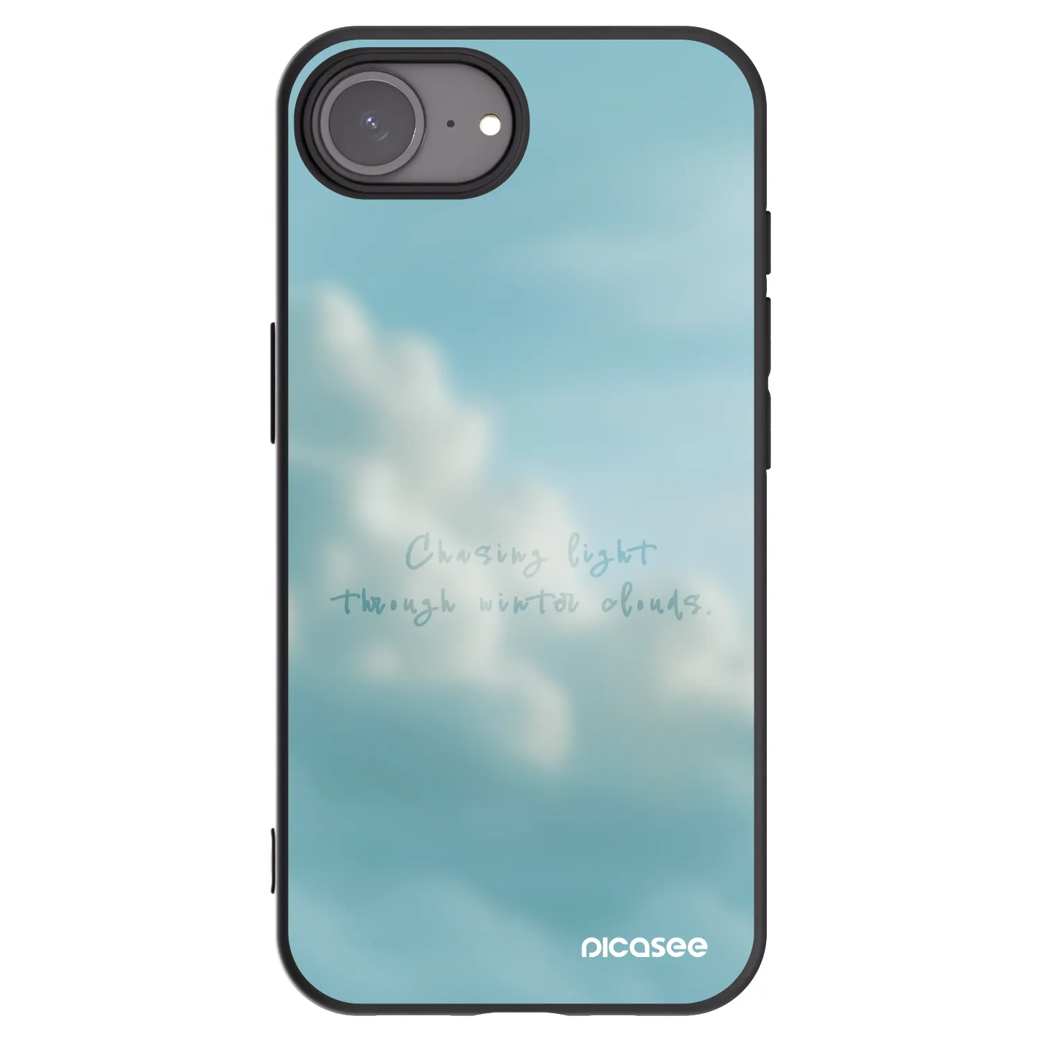 Picasee silikónový čierny obal pre Apple iPhone 17e - CHASiNG LIGHT