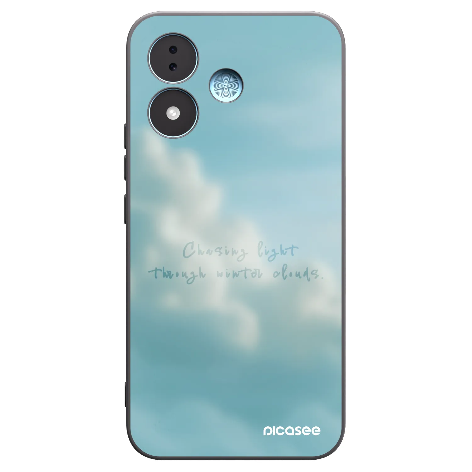 Picasee silikónový čierny obal pre Xiaomi Redmi Note 17 5G - CHASiNG LIGHT