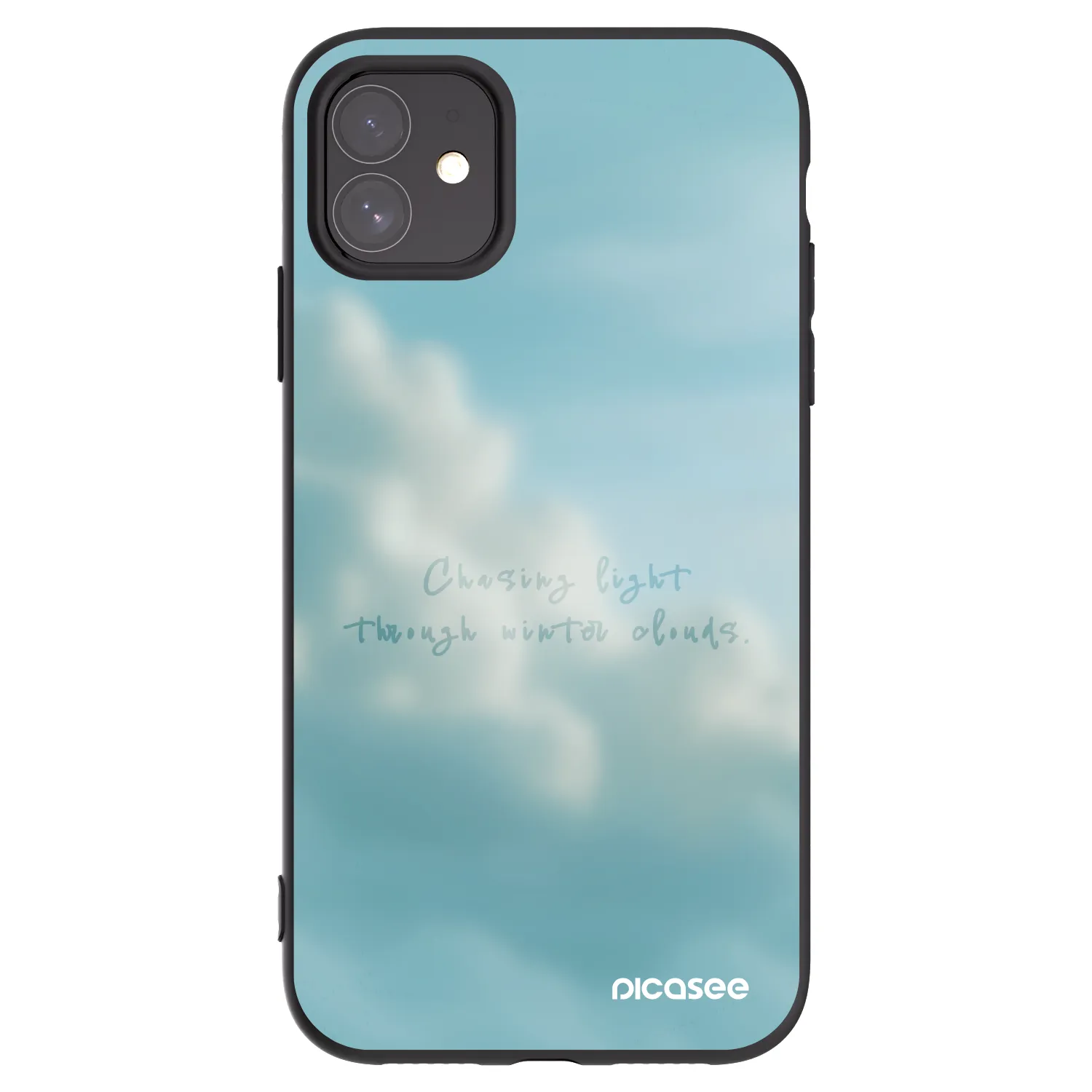 Picasee silikónový čierny obal pre Apple iPhone 11 - CHASiNG LIGHT