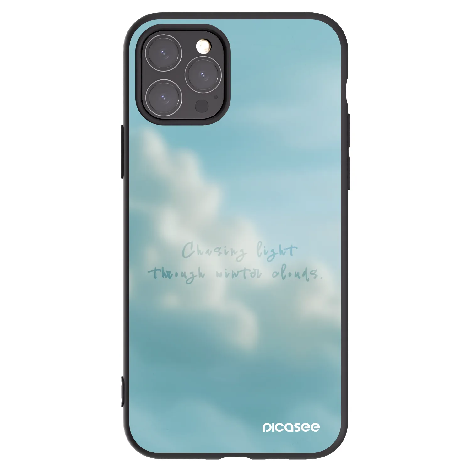 Picasee silikónový čierny obal pre Apple iPhone 11 Pro - CHASiNG LIGHT