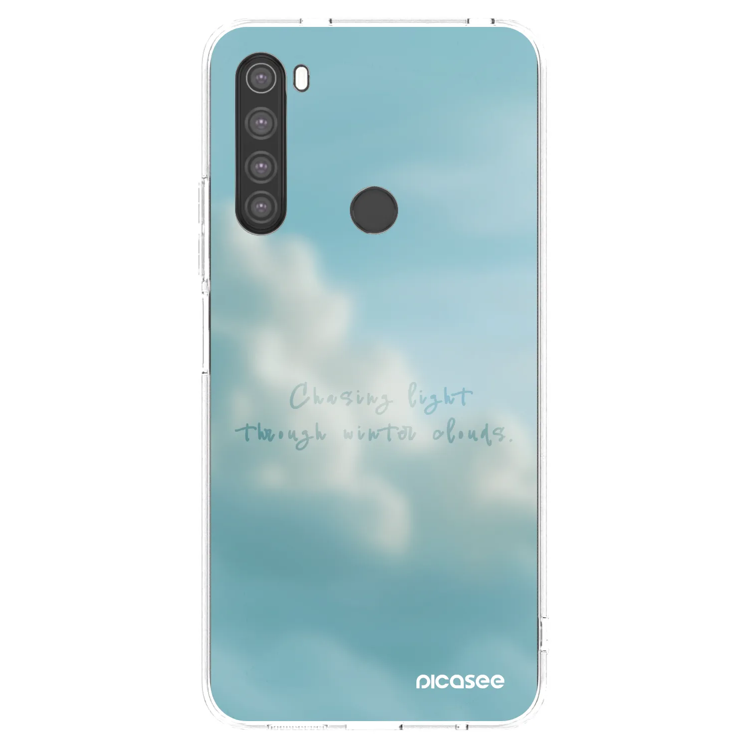 Picasee silikónový prehľadný obal pre Xiaomi Redmi Note 8 - CHASiNG LIGHT