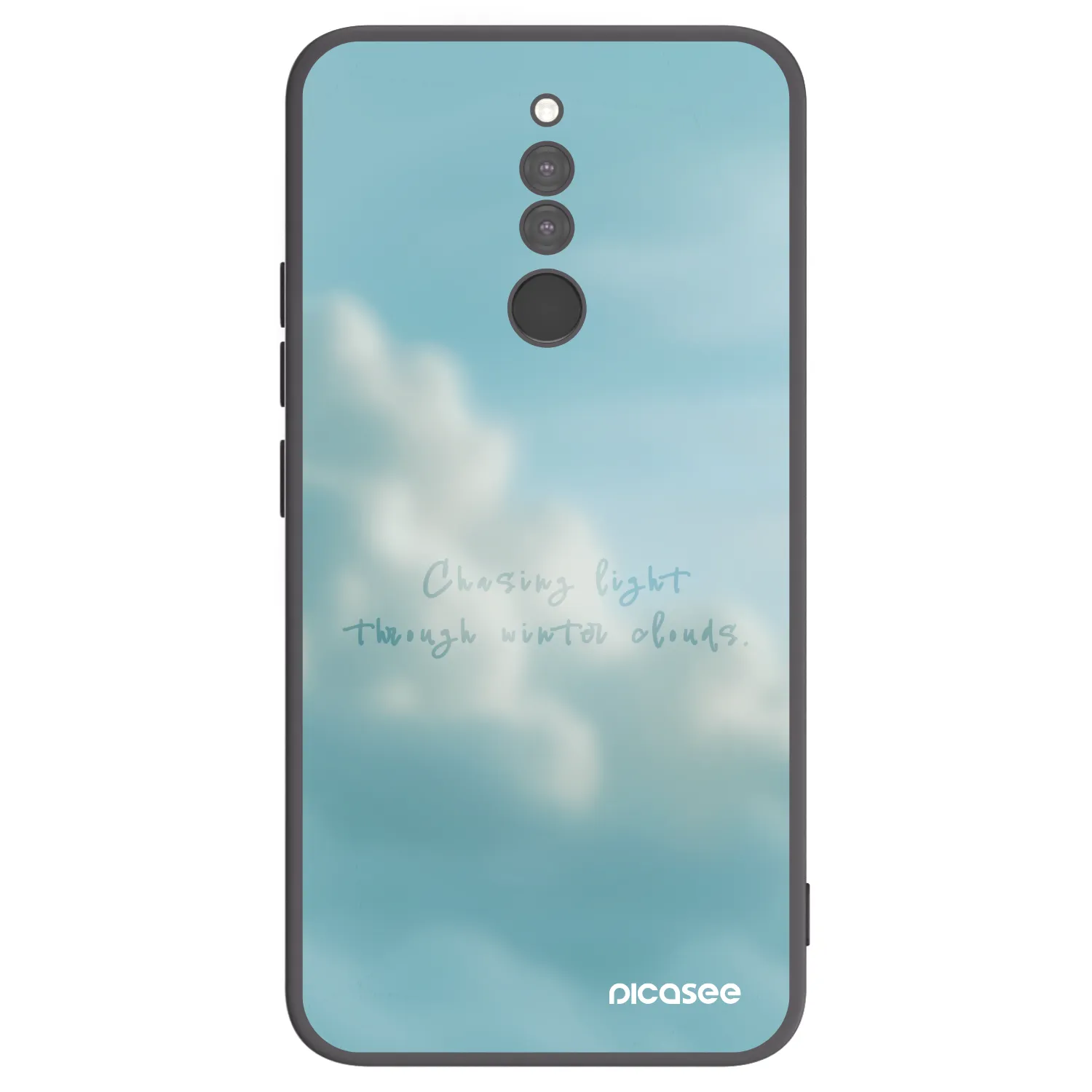 Picasee silikónový čierny obal pre Xiaomi Redmi 8 - CHASiNG LIGHT