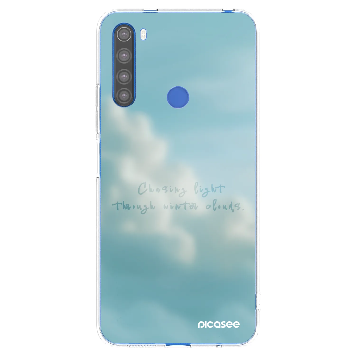 Silikónový prehľadný obal pre Xiaomi Redmi Note 8T - CHASiNG LIGHT
