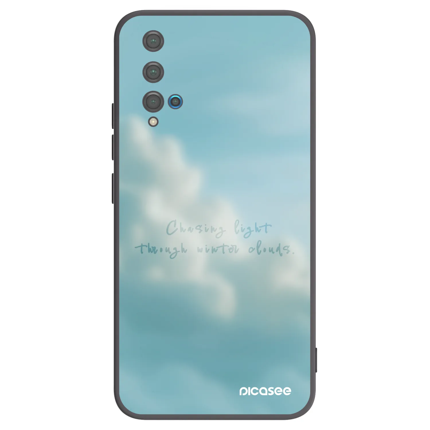 Picasee silikónový čierny obal pre Huawei Nova 5T - CHASiNG LIGHT
