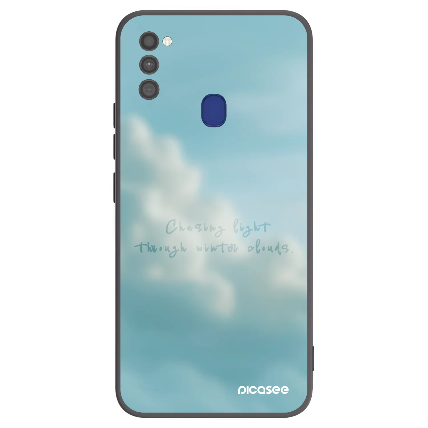 Picasee silikónový čierny obal pre Samsung Galaxy M21 M215F - CHASiNG LIGHT