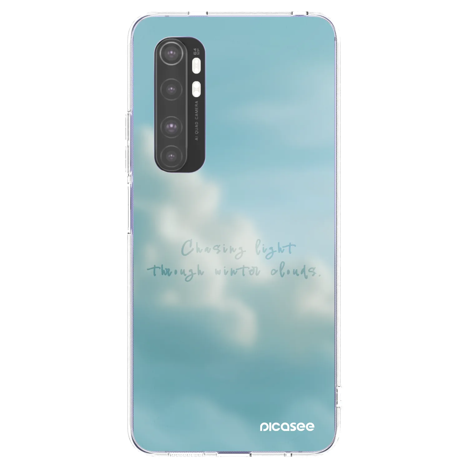 Picasee silikónový prehľadný obal pre Xiaomi Mi Note 10 Lite - CHASiNG LIGHT