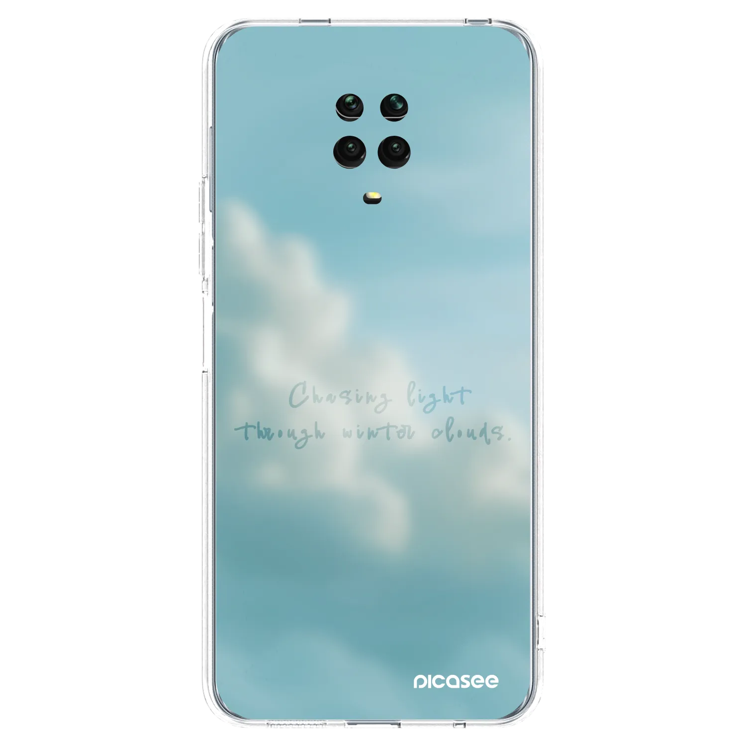 Picasee silikónový prehľadný obal pre Xiaomi Redmi Note 9S - CHASiNG LIGHT