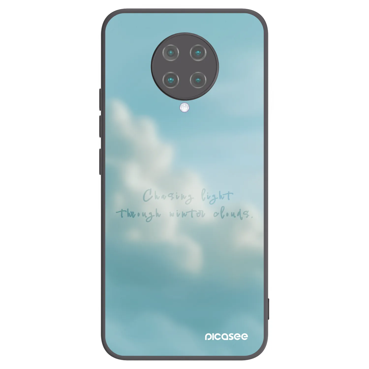 Picasee silikónový čierny obal pre Xiaomi Poco F2 Pro - CHASiNG LIGHT
