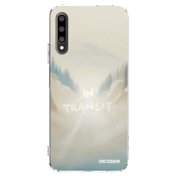 Picasee silikónový prehľadný obal pre Honor 9X Pro - IN TRANSIT