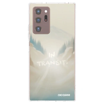 Picasee silikónový prehľadný obal pre Samsung Galaxy Note 20 Ultra - IN TRANSIT