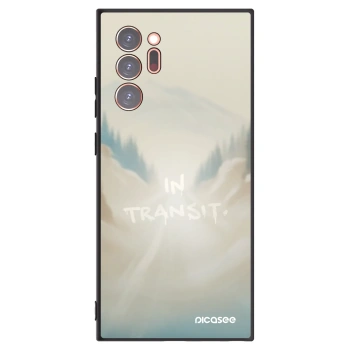 Picasee silikónový čierny obal pre Samsung Galaxy Note 20 Ultra - IN TRANSIT