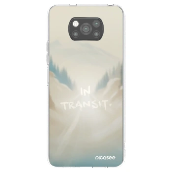 Picasee silikónový čierny obal pre Xiaomi Poco X3 - IN TRANSIT