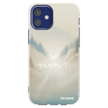 Picasee silikónový prehľadný obal pre Apple iPhone 12 mini - IN TRANSIT