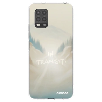 Picasee silikónový prehľadný obal pre Xiaomi Mi 10 Lite - IN TRANSIT
