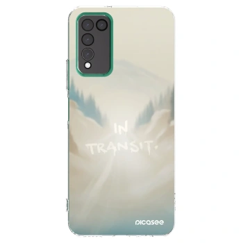 Picasee silikónový prehľadný obal pre Honor 10X Lite - IN TRANSIT