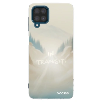Picasee silikónový prehľadný obal pre Samsung Galaxy A12 A125F - IN TRANSIT