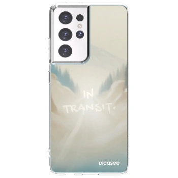 Picasee silikónový prehľadný obal pre Samsung Galaxy S21 Ultra 5G G998B - IN TRANSIT