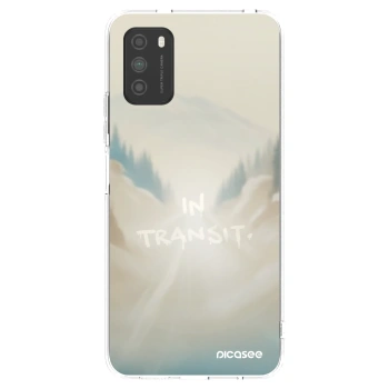 Picasee silikónový prehľadný obal pre Xiaomi Poco M3 - IN TRANSIT