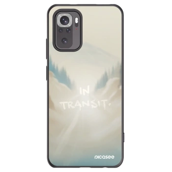 Picasee silikónový čierny obal pre Xiaomi Redmi Note 10 - IN TRANSIT