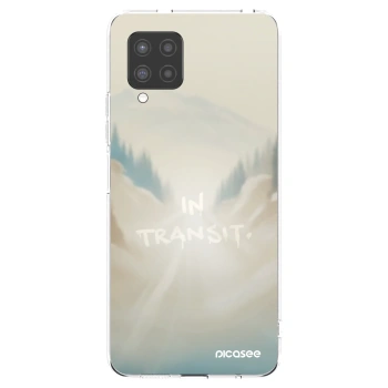 Picasee silikónový prehľadný obal pre Samsung Galaxy A42 A426B - IN TRANSIT