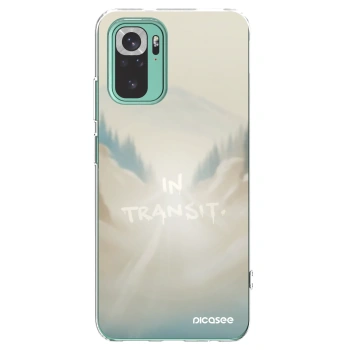 Picasee silikónový prehľadný obal pre Xiaomi Redmi Note 10 Pro - IN TRANSIT