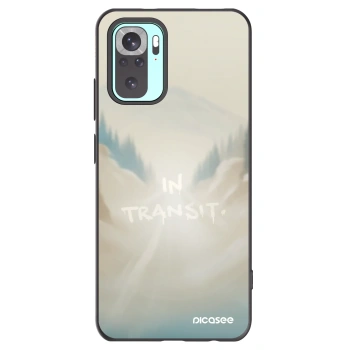 Picasee silikónový čierny obal pre Xiaomi Redmi Note 10 Pro - IN TRANSIT