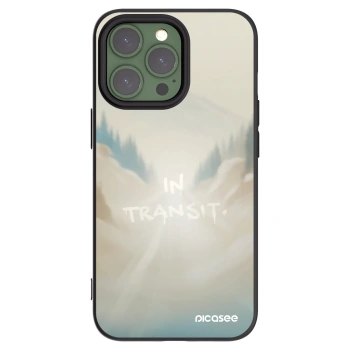 Picasee silikónový čierny obal pre Apple iPhone 13 Pro - IN TRANSIT