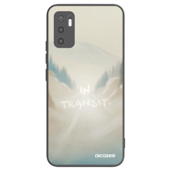 Picasee silikónový čierny obal pre Xiaomi Redmi Note 10 5G - IN TRANSIT