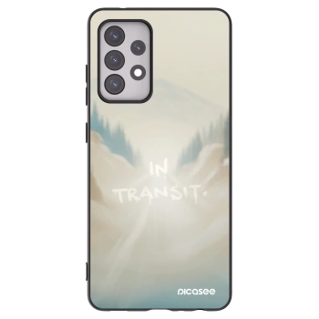 Picasee silikónový čierny obal pre Samsung Galaxy A52s 5G A528B - IN TRANSIT