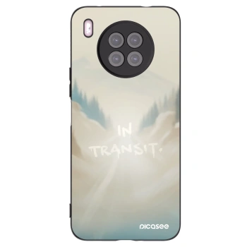 Picasee silikónový čierny obal pre Huawei Nova 8i - IN TRANSIT