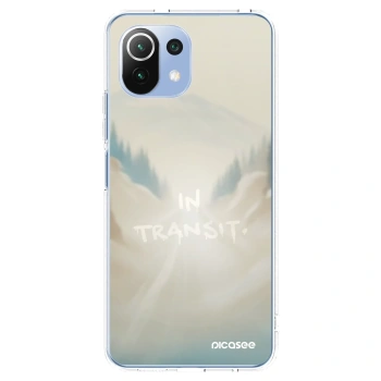 Picasee silikónový prehľadný obal pre Xiaomi 11 Lite 5G NE - IN TRANSIT