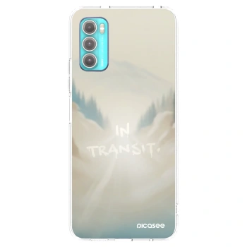 Picasee silikónový prehľadný obal pre Motorola Moto G60 - IN TRANSIT