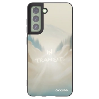 Picasee silikónový čierny obal pre Samsung Galaxy S21 FE 5G - IN TRANSIT