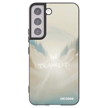 Picasee silikónový čierny obal pre Samsung Galaxy S22 5G - IN TRANSIT