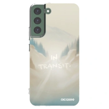 Picasee silikónový prehľadný obal pre Samsung Galaxy S22+ 5G - IN TRANSIT