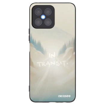 Picasee silikónový čierny obal pre Honor X8 4G - IN TRANSIT