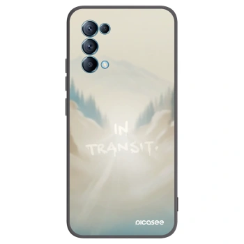 Picasee silikónový čierny obal pre OPPO Reno 5 5G - IN TRANSIT
