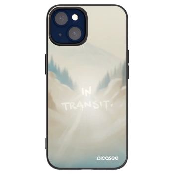Picasee silikónový čierny obal pre Apple iPhone 14 - IN TRANSIT
