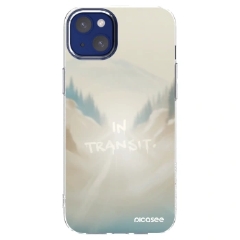 Picasee silikónový prehľadný obal pre Apple iPhone 14 Plus - IN TRANSIT