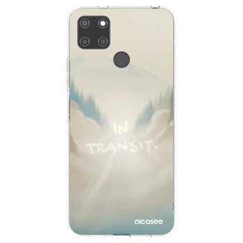 Picasee silikónový prehľadný obal pre Realme C21Y - IN TRANSIT