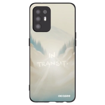 Picasee silikónový čierny obal pre OPPO A94 5G - IN TRANSIT